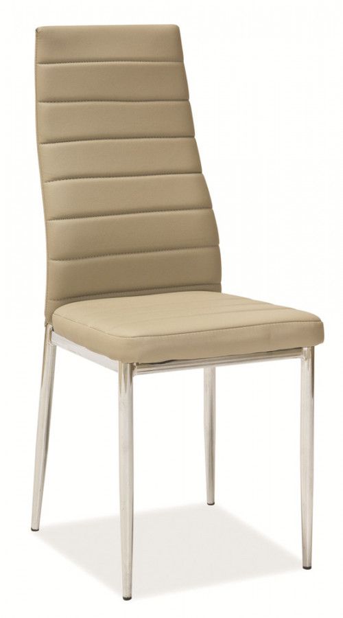 Casarredo Jídelní čalouněná židle H-261 tm. béžová - ATAN Nábytek
