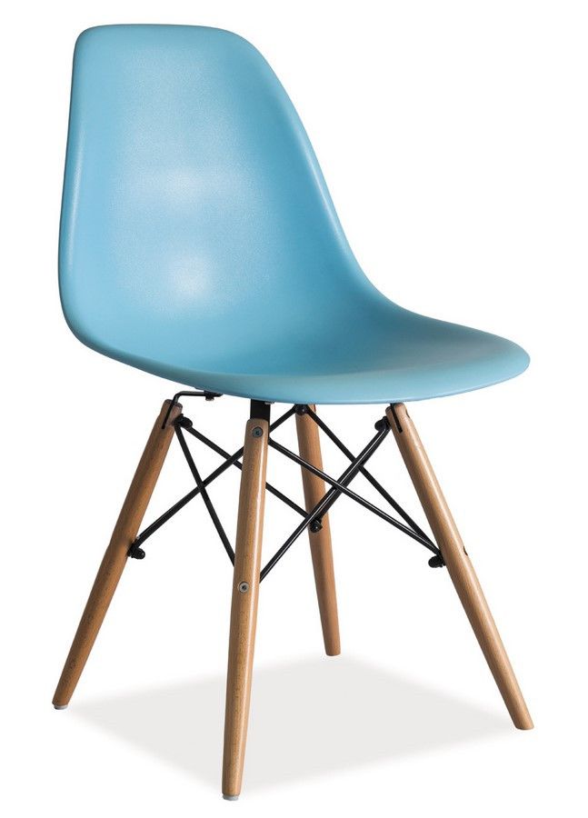 Casarredo Jídelní židle ENZO modrá - ATAN Nábytek