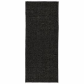NORTHRUGS - Hanse Home koberce Kusový koberec Twin-Wendeteppiche 103096 schwarz creme – na ven i na doma - 80x150 cm Bonami.cz