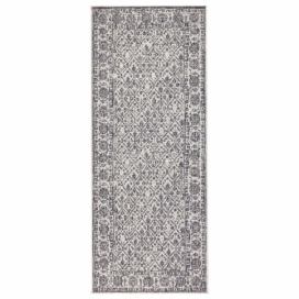NORTHRUGS - Hanse Home koberce Kusový koberec Twin-Wendeteppiche 103116 grau creme – na ven i na doma - 80x150 cm Bonami.cz