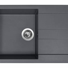 Sinks granitový dřez AMANDA 780 Titanium