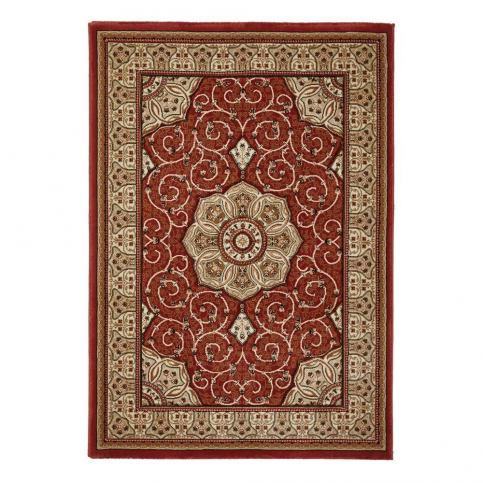 Cihlově červený koberec Think Rugs Heritage, 140 x 80 cm - Bonami.cz