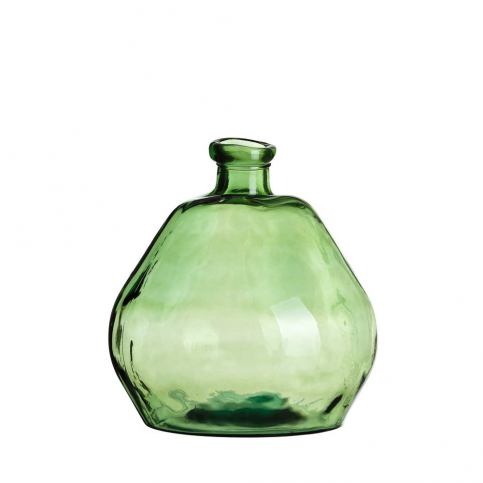Zelená skleněná dekorativní láhev Tropicho, výška 50 cm - Bonami.cz