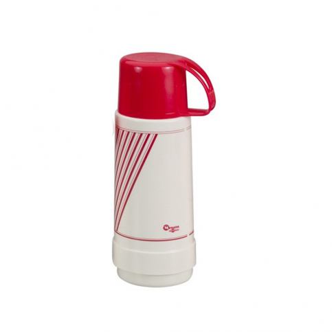 Červeno-bílá termo láhev Metaltex Vacuum, 750 ml - Bonami.cz