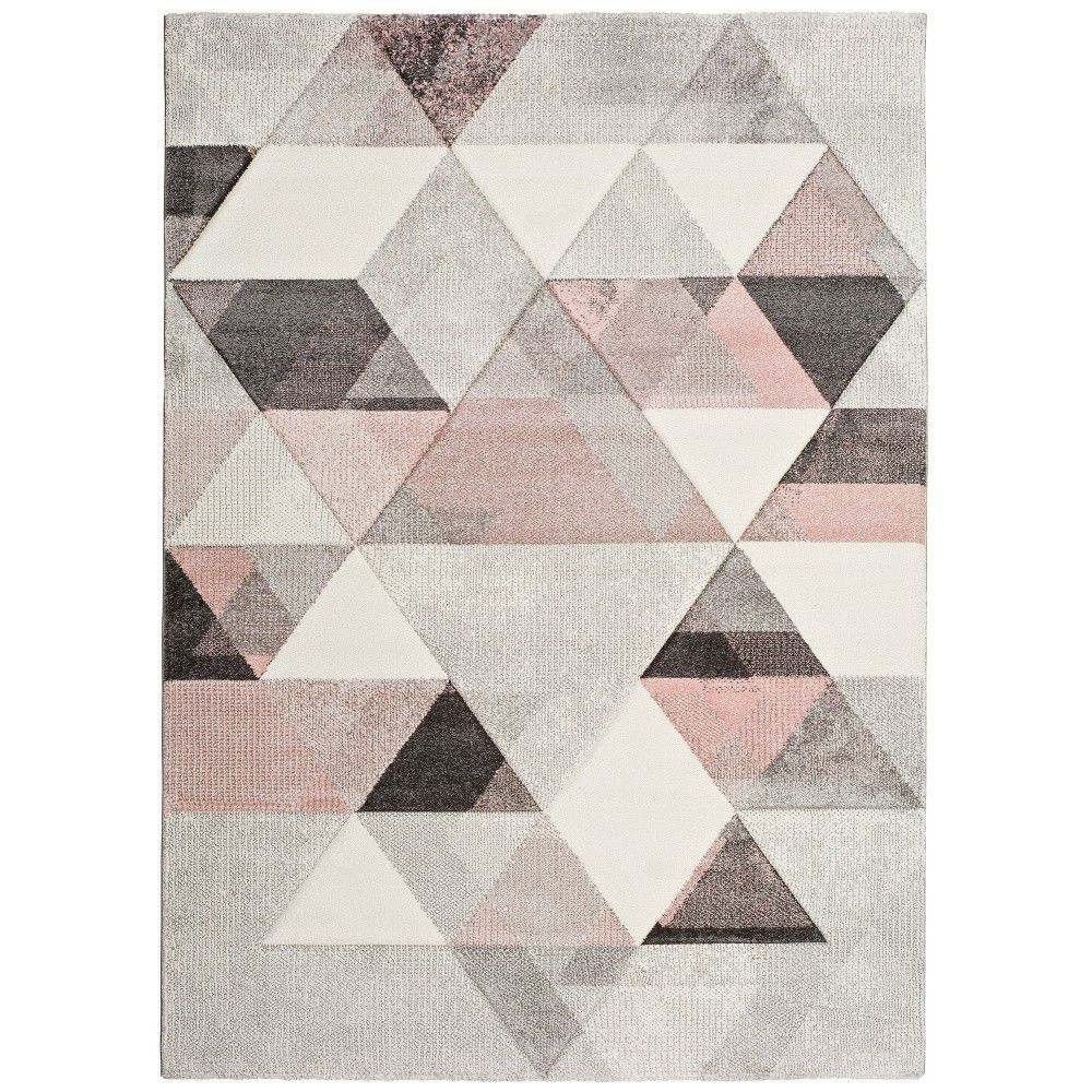 Šedo-růžový koberec Universal Pinky Dugaro, 60 x 120 cm - Bonami.cz