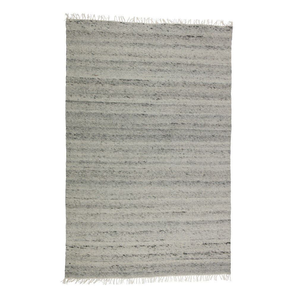 Šedý vlněný koberec BePureHome Fields, 240 x 170 cm - Bonami.cz