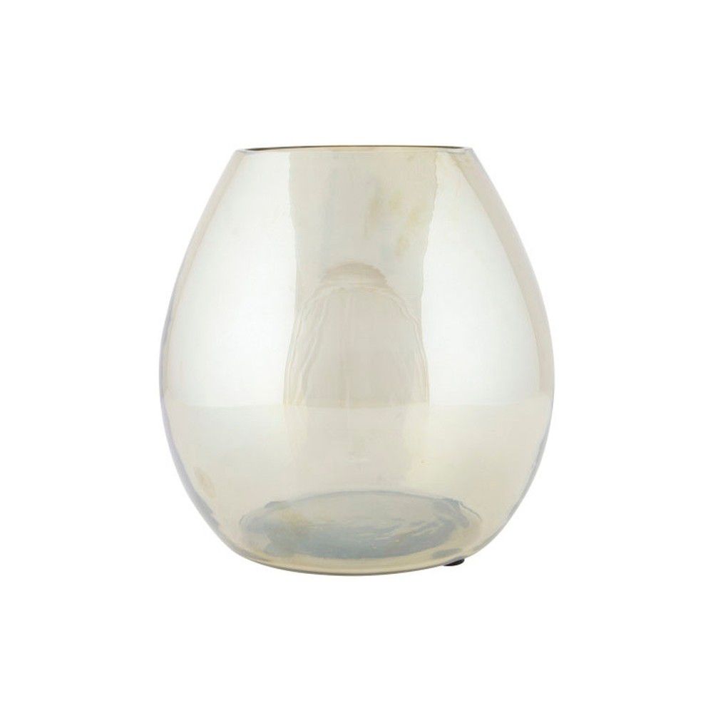 Světle zelená skleněná váza BePureHome Simple, ⌀ 20 cm - Bonami.cz