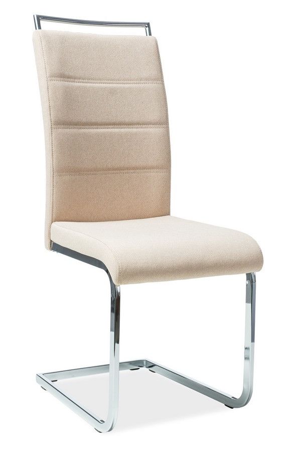 Casarredo Jídelní čalouněná židle H-441 béžová látka - ATAN Nábytek