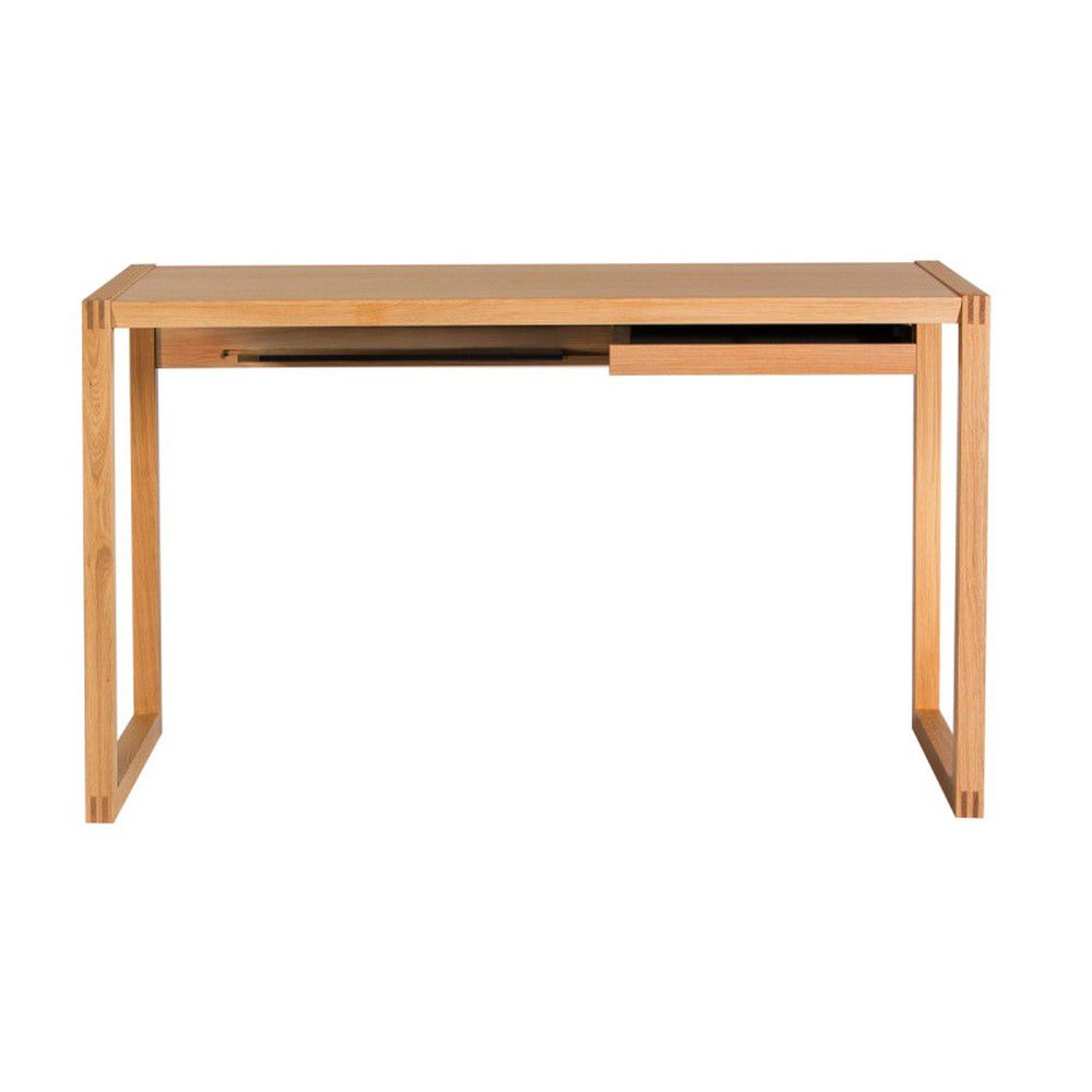 Pracovní stůl z dubového dřeva We47 Renfrew, 126 x 55 cm - Bonami.cz