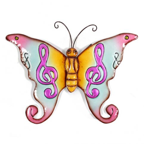 Barevná dekorace ve tvaru motýla InArt, 37 x 30 - Bonami.cz