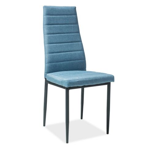 Casarredo Jídelní čalouněná židle H-265 modrá - ATAN Nábytek