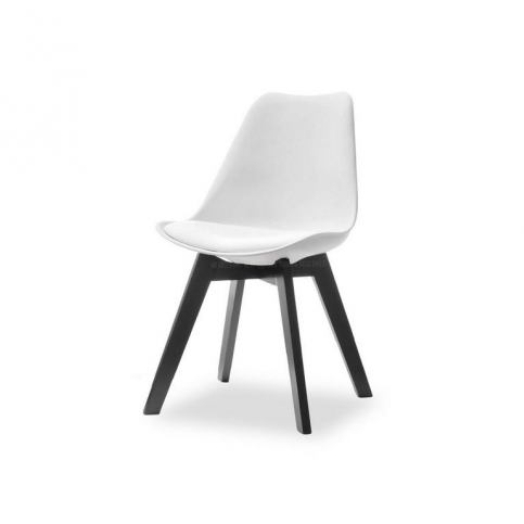 design4life Jídelní židle SILAS LEGNA bílá - Design4life