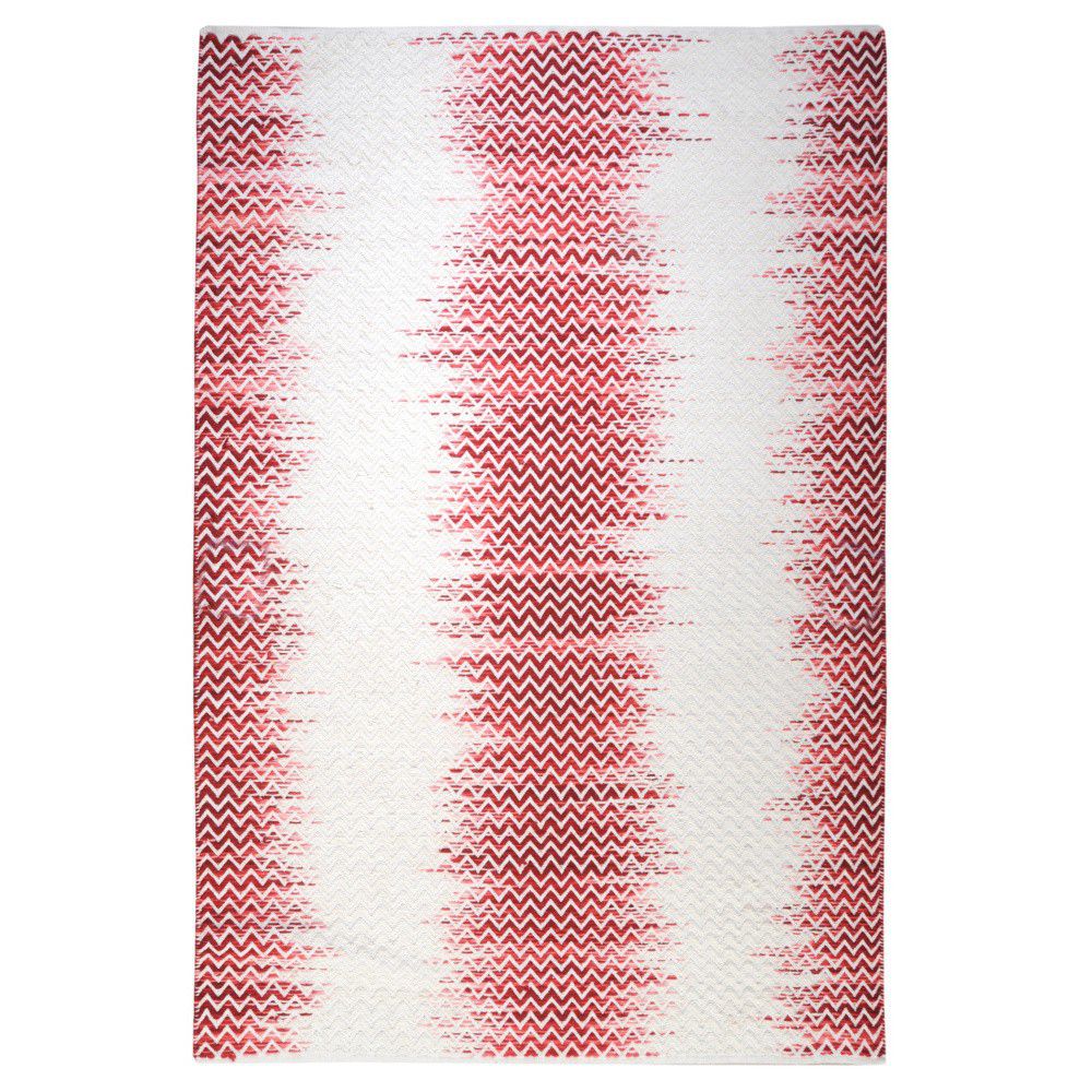 Ručně vyráběný koberec The Rug Republic Fentom Ivory Red, 160 x 230 cm - Bonami.cz