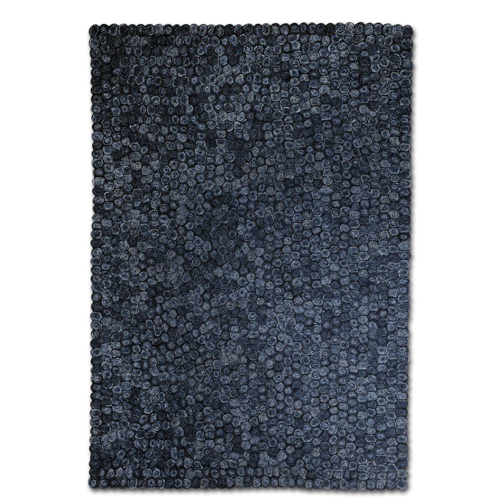 Ručně vyráběný koberec The Rug Republic Fossil Charcoal, 160 x 230 cm - Bonami.cz