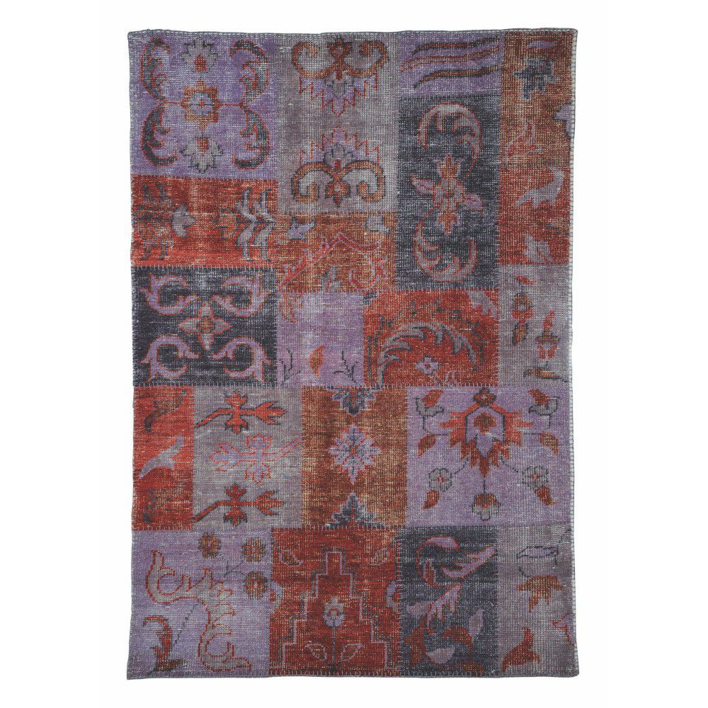 Ručně vyráběný koberec The Rug Republic Mansion Red Purple, 140 x 200 cm - Bonami.cz