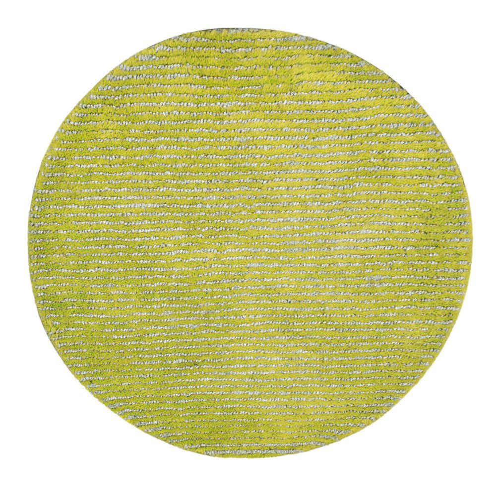 Ručně vyráběný koberec The Rug Republic Modeno Green, ⌀ 70 cm - Bonami.cz