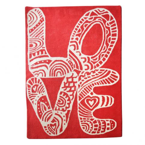 Ručně vyráběný koberec The Rug Republic Amour Red Ivory, 160 x 230 cm - Bonami.cz
