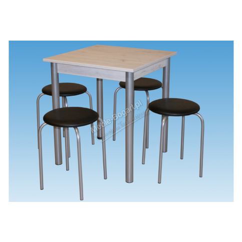 Komplet stůl metis + 4 x kuchyňská stolička orbit - Nabytek-Bogart.cz