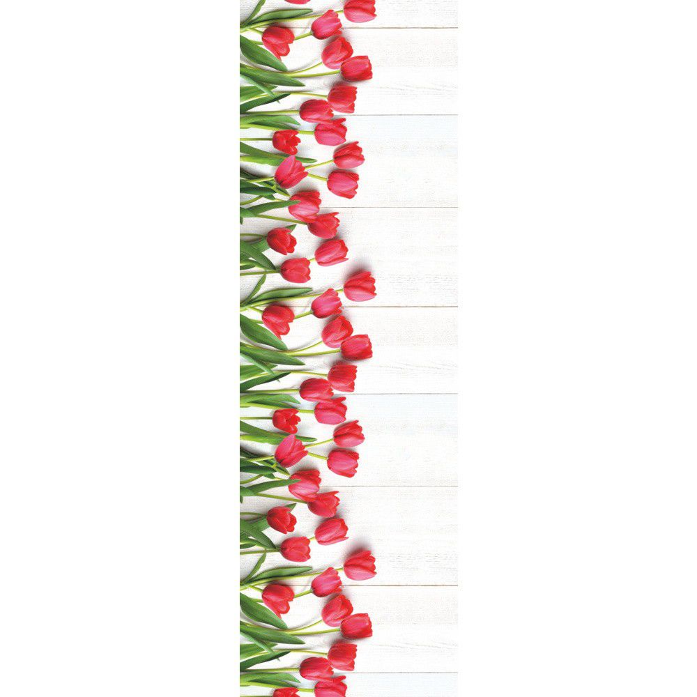 Vysoce odolný běhoun Floorita Tulipani, 58 x 115 cm - Bonami.cz
