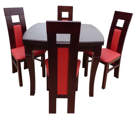 Swierczynski Rozkládací jídelní stůl NEPTUN 100x100 + 2x50 - DAKA nábytek