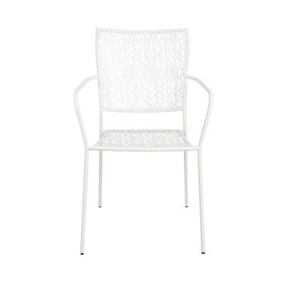 Bílá stohovatelná židle - Bu - M-byt