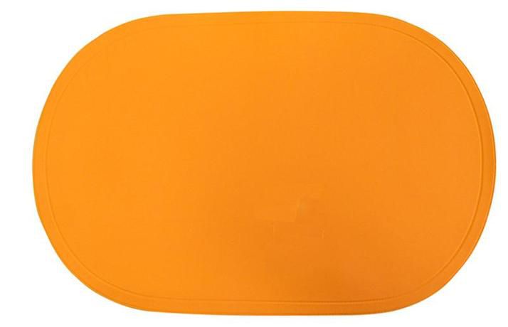 TORO Prostírání ovál oranžové 261705, 29 x 44 cm - Kitos.cz