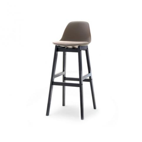 design4life Barová židlička LEMON hnědá-černá - Design4life