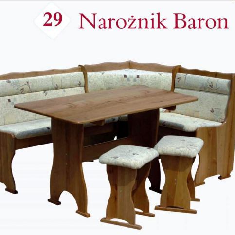 Rohová lavice BARON 125 x 165 cm - DAKA nábytek