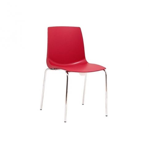Jídelní židle Laura, červená laura00169C Design Project - Designovynabytek.cz