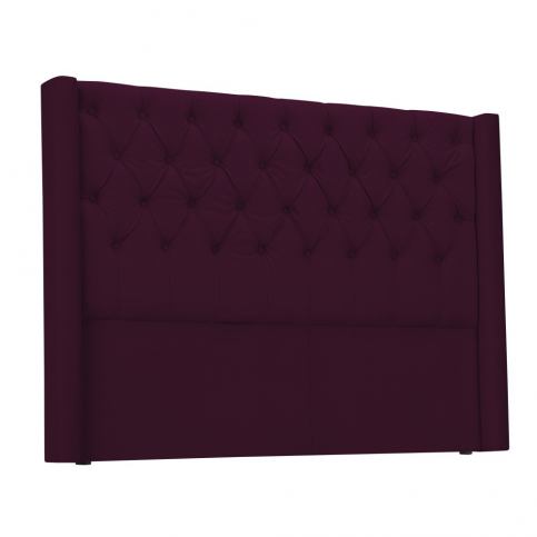 Červené čelo postele Windsor & Co Sofas Queen, 216 x 120 cm - Bonami.cz