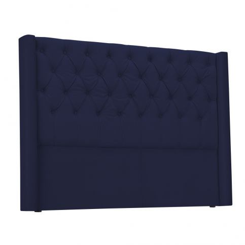 Modré čelo postele Windsor & Co Sofas Queen, 216 x 120 cm - Bonami.cz