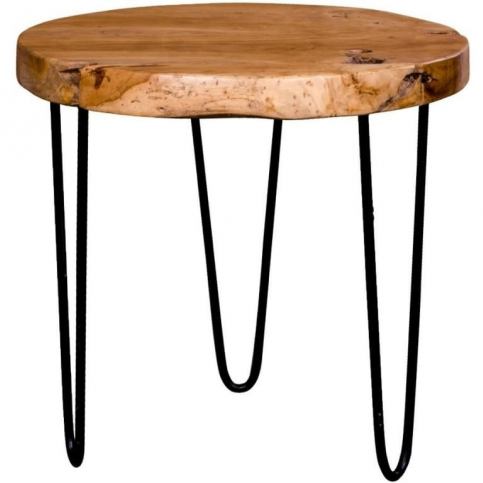 Konferenční stolek Nordic Living Dalarna, teakové dřevo 2101030 Nordic Living - Designovynabytek.cz
