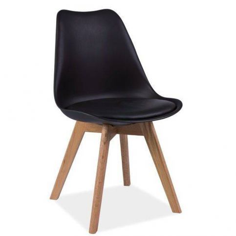 Černá židle loomi.design - Bonami.cz