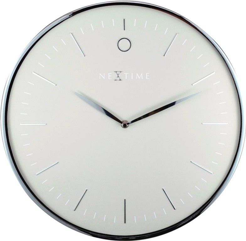 Designové nástěnné hodiny 3235gs Nextime Glamour 40cm - FORLIVING