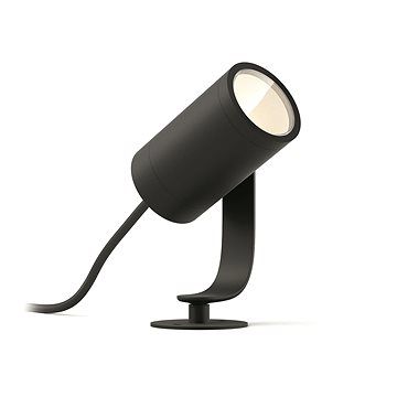 Philips Hue 17415/30/P7 LED venkovní bodové svítidlo 1x8W | 640lm | 2000-6500K | IP44 | RGB - White and Color Ambiance, černá -  Svět-svítidel.cz