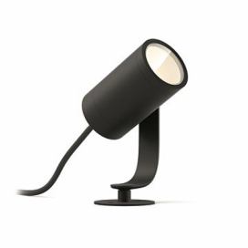 Philips Hue 17415/30/P7 LED venkovní bodové svítidlo 1x8W | 640lm | 2000-6500K | IP44 | RGB - White and Color Ambiance, černá