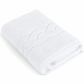 Bellatex Hotelový froté ručník 001 bílý 550 g, 50 x 100 cm