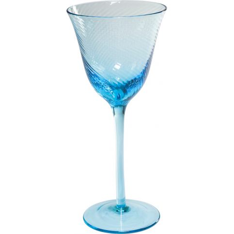 Sklenička na červené víno  Glass Capri Light Blue - KARE
