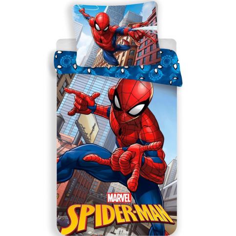 Jerry Fabrics Dětské povlečení Spiderman 04 micro, 140 x 200 cm, 70 x 90 cm - 4home.cz