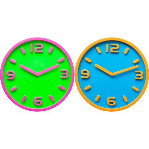 Nástěnné hodiny Bi Color 30cm Assorted - KARE