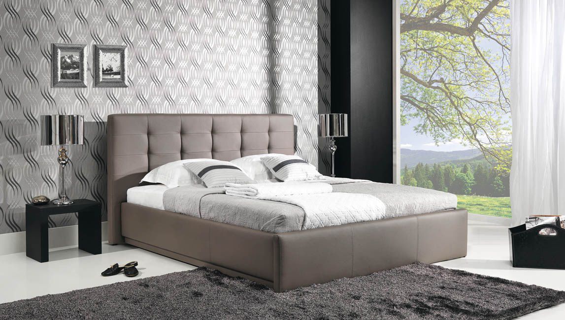 Čalouněná postel Avalon 180x200cm - bez úložného prostoru - Nábytek Harmonia s.r.o.