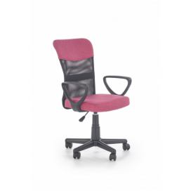 Halmar Dětská síťovaná židle Timmy, růžová