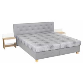 Čalouněná postel HERMÍNA - 160x200 cm