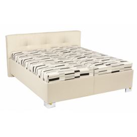 Čalouněná postel IZIDORA s úložným prostorem - 160x200 cm