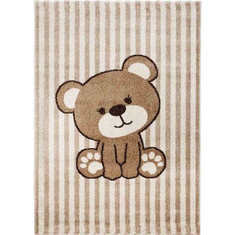 Dětský koberec Baby Medvídek béžový 06VOV - 120 x 170 cm - Nábytek Harmonia s.r.o.
