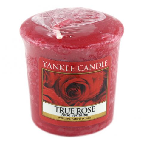 Svíčka Yankee Candle Opravdová růže, 49 g - M DUM.cz
