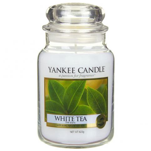 Yankee Candle svíčka Bílý čaj | 623g NW774846 - Veselá Žena.cz