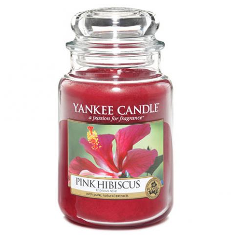 Yankee Candle svíčka Růžový ibišek | 623g NW169594 - Veselá Žena.cz