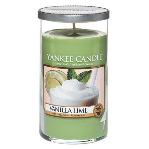 Yankee Candle svíčka Vanilka s limetkami | 340g NW169777 - Veselá Žena.cz
