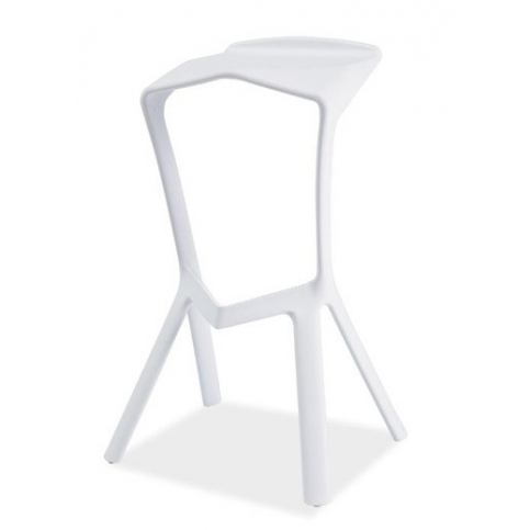 Casarredo Barová židle VOLT bílá - ATAN Nábytek
